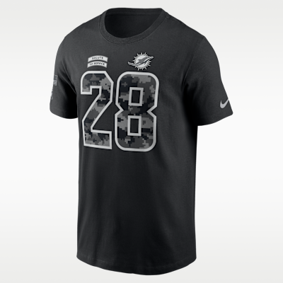 De'Von Achane Miami Dolphins Salute to Service Men's Nike NFL T